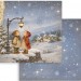 Набор бумаги для скрапбукинга Stamperia SBBL192 "Silent Night", 30,5х30,5 см